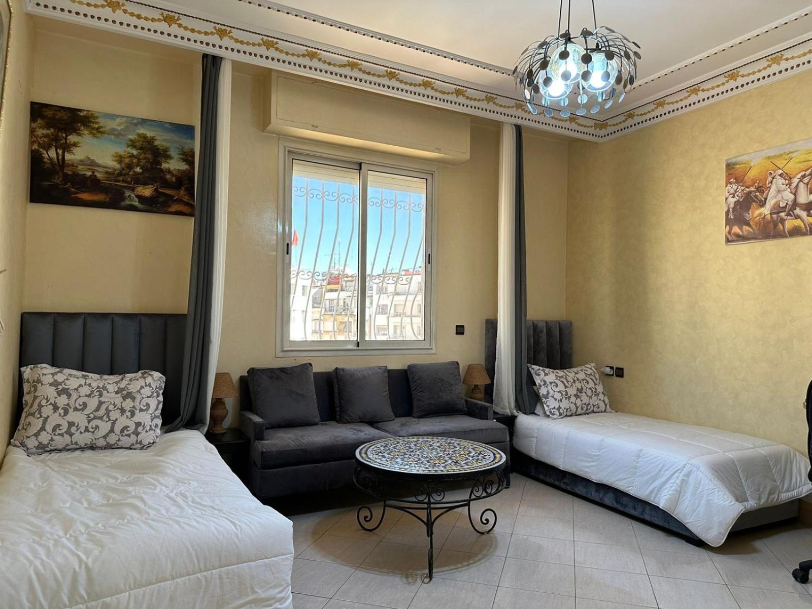 Apartamento Panoramic View Of Downtown Rabat Exterior foto